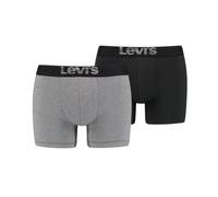 Levi's Boxer, Grey Black, M (Pack de 2) para Hombre