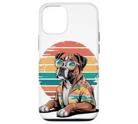Boxer Perro Gafas De Sol Hawái Playa Verano Carcasa para iPhone 12/12 Pro