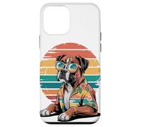 Boxer Perro Gafas De Sol Hawái Playa Verano Carcasa para iPhone 12 Mini