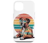 Boxer Perro Gafas De Sol Hawái Playa Verano Carcasa para iPhone 13