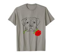 Boxer Puppy Love Valentines Gift for Boxer Dog Lovers Camiseta
