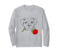 Boxer Puppy Love Valentines Gift for Boxer Dog Lovers Manga Larga