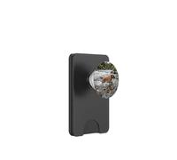Boxer River Crossing Forest Stream Escena de acción PopSockets PopWallet para MagSafe