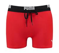 Boxer Rojo Puma Swim Men Logo