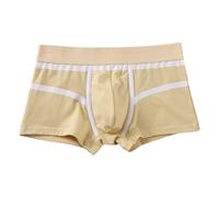 Boxer Ropa Interior Masculina Bóxers Deportivos Brief Relleno Boxes Dental Amplio Delantera Tejidos XXXL Volver Botones Impermeables Promoción Economico Uno Jockstrap Marino Comestibles