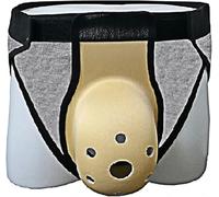 Boxer Transpirables para Niños tras Circuncisión, Calzoncillos Post Circuncisión, Ropa Interior Protectora, Recuperación Quirúrgica Algodón(S-Small)