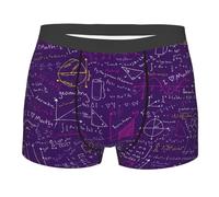 Boxers Básicos Lecciones De Matemáticas Transpirables Calzoncillos Tipo Bóxer Cómodo Trunks Bxer Hombre para Correr Deporte Dormitorio M