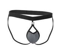 Bóxers Genéricos Bragas Exóticas Bajas con Bolsillo Desmontable, Tanga Transparente para Mayor Comodidad y Mantenimiento, gris, L