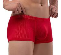 Boxers Hombre Pack, Calzoncillos Sin Costuras Hombre, Talla Grande Sexy Liso Raya Ligero Elástica Calzoncillos Multicolor Ultrafino Transpirables Moda Cómodo Casual Boxer