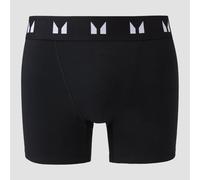 Bóxers para hombre de MP (paquete de 3) - Negro/blanco/gris - S
