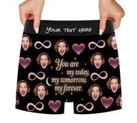 Boxers personalizados para hombre, ropa interior personalizada con tu nombre, calzoncillos calzones personalizados para hombres, regalos de cumpleaños, style5, XXL