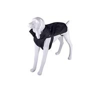 BOXEUR DES RUES Dog Collection - Abrigo Impermeable para Perros Unisex - Adulto, Negro, 68 cm
