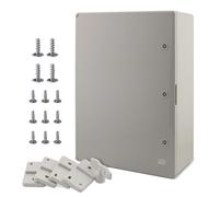 BOXEXPERT Armario de distribución de plástico ABS para flotas IP65 gris/transparente (ABS, 700x500x250mm gris)