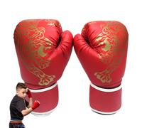 Boxhandschuhe Herren,Boxtrainingshandschuhe - Sparring-Boxhandschuhe | Kinder Boxhandschuhe, Kinder Unisex PU Leder Tiger Bedruckt Fight Match Handschutz Fitness Sporthandschuhe für Männer