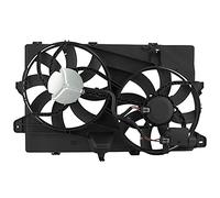 BOXI 621-392 7T4Z8C607A Dual Radiator Cooling Fan Assembly Fit for Ford Edge 2007 2008 2009 2010 2011 2012 2013 2014 2015 / for Lincoln MKX 2007-2015