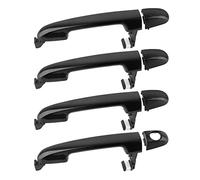 BOXI Juego de 4 manijas exteriores delanteras/traseras + izquierda/derecha para Hyundai Elantra 2006-2012 sin bloqueo delantero del pasajero 82651-2H000