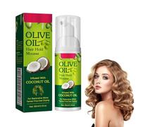 Boxiatil Olive Oil Volume Styling Mousse, 60 ml, mousse hidratante con aceite de oliva, mousse de peinado para volumen y sujeción flexible, espuma ligera y nutritiva