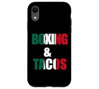 Boxing and Tacos Funny Mexico Carcasa para iPhone XR