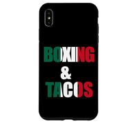 Boxing and Tacos Funny Mexico Carcasa para iPhone XS MAX