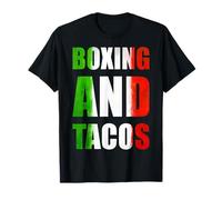 Boxing and Tacos Latinx The Mexican Style Boxing México Camiseta