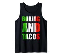 Boxing and Tacos Latinx The Mexican Style Boxing México Camiseta sin Mangas
