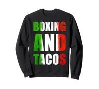 Boxing and Tacos Latinx The Mexican Style Boxing México Sudadera