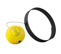 Boxing Ball - PU Foam 25x4cm | With Headband Funny Head-Mounted Ajustable | Gym Punch Ball Reacción Tiempo Entrenamiento Para Hombres Mujeres Adultos Principiante Entrenamiento Ejercicio