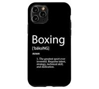 Boxing Definition The Best Athletic Sport For Boxers Boxing Carcasa para iPhone 11 Pro