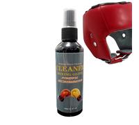 Boxing Glove Cleaner - 100ml Cleaning Spray, Portable Punching Gear Cleaning Mist with Stain Removal Formula | Gloves and Headguard Care for Fighters, Trainers, Home Gym, Locker Room