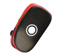 Boxing Pads - Curved PU Leather Training Gear, Kickboxing Focused Mitts, Shock Absorbing Martial Arts Pad, Durable Sponge Kick Trainer Accessory | for Kids Adults Men Women Home Gym Karate