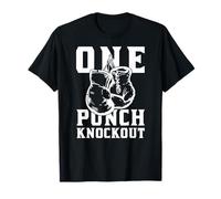 Boxing Punch Knockout King of the Ring Boxing Boxer Gloves Camiseta