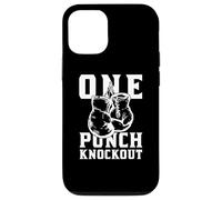 Boxing Punch Knockout King of the Ring Boxing Boxer Gloves Carcasa para iPhone 12/12 Pro