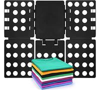 BoxLegend T Shirt Tablero Plegable para Camisa Carpeta para Ropa Tableros Plegables de plástico Duradero para lavandería, Negro