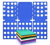 BoxLegend T Shirt Tablero Plegable para Camisa Carpeta para Ropa Tableros Plegables de plástico Duradero para lavandería, Azul