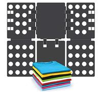 BoxLegend V1 Doblador Camisetas Doblador Ropa Tabla Para Doblar Conveniente Camisas Para Niños y Adultos,Negro