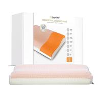 Boxmistral® Cojín Cervical Wave [Dispositivo médico Clase 1] Memory Foam + Tecnología Mistral Transpirable Antiácaros Hipoalergénica + Inserción de Elastic Foam Aromatizado en los cítricos