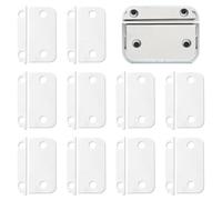 BOXOB 10 Pares Adhesivos para Transductor Ring, Almohadillas Doble Cara Resistentes Cinta de Reemplazo para Transductor de Contacto Imán Fácil Instalación (2 Generación)
