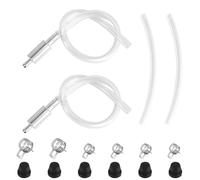 BOXOB 18uds Purgado Frenos Kit, Herramientas Duraderas para Purgado del Sistema Frenos Incluyendo Tubos Entrada Salida Líquido con Válvula Retención para Mayoría de Motocicletas