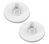 BOXOB 2 Uds Tapas Carrete Pequeñas 822019509 para Janome, Tapa Pasador Carrete Plástico Blanco Accesorios para Máquinas de Coser Compatibles con Janome Máquinas de Coser