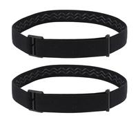 BOXOB 2pzs Correa Elástica para Faros Delanteros, Headlamp Strap Cinturón Cómodo para Faros Delanteros Soporte para Correa para Faros Delanteros Compatible con Black Diamond Petzl