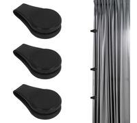 BOXOB 3 Pzs Clips Magnéticos para Cortina de Ducha, Cierres Magnéticos Cortina Autoadhesivos Resistentes al Viento y a Las Salpicaduras Accesorios para Baño y Hogar