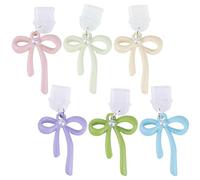 BOXOB 6 Piezas Accesorios para Conector USB C, Cubierta Antipolvo Tipo C con Forma de Mariposa Tapa Protectora para Puerto de Carga Tapón Antipolvo Compatible con Kindle (2,6 x 2 cm, 6 colores)