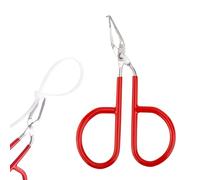 BOXOB Abridor de Bridas, Herramienta Liberar Bridas Cables Acero Inoxidable Tamaño Compact con Cubierta Roja para Mango para Desatar y Mejorar su Utilización