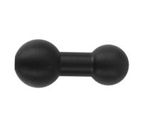 BOXOB Brazo Montaje Esférico de 20mm a 17mm, Negro, Aleación Aluminio Adaptador de Bola Conector Extensión para Fijación Segura para Bulletpoint Tablero Brazo Montaje con Conexiones 17 mm