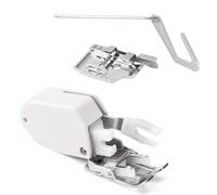 BOXOB Prensatelas para Máquina de Coser con Guía, Pie para Caminar Accesorio se Adapta a Máquinas de Coser Brother Janome Singer y Más