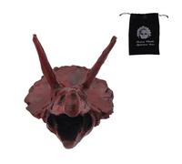 BOXOB Silbato de la Muerte Azteca, Auténtico Silbato de Guerra con Sonido Humano con Bolsa Cordón para Halloween Símbolo Aventura y Coraje (Estilo Pterosaurio)