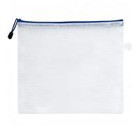 Boxonly B4 - Carteras de plástico con cierre de cremallera, bolsas de malla para documentos, bolsillos de plástico, cartera de archivos con cremallera para escuela, oficina, tareas, viajes, bolsas de