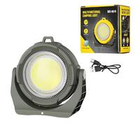 boxoon Luz de trabajo recargable verde de 900 mAh, reflector portátil para exteriores, reparación, con ajuste de 180°, fuerte fijación, emergencia, carcasa ABS