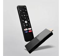 BOXPUT Q3 TV stick, Android 10 sistema H313 chip TV stick, 2GB RAM 16GB ROM, 2.4G/5G doble WiFi BT control remoto, 4-core 4K alta definición TV stick, con control remoto de voz Bluetooth.