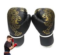 Boxsackhandschuhe,Boxhandschuhe,Sparring-Boxhandschuhe | Kinder Boxhandschuhe, Kinder Unisex PU Leder Tiger Bedruckt Fight Match Handschutz Fitness Sporthandschuhe für Männer